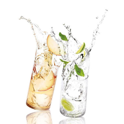 Bộ 6 cốc thuỷ tinh Nikko Chất liệu thuỷ tinh cao cấp Borosilicat với khả năng chịu nhiệt cực tốt (-40*C đến 560*C)