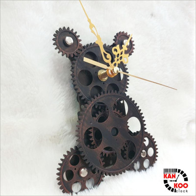 Bộ bánh răng đồng hồ treo tường (Gear Clock) chuyển động liên tục ( Bộ 7 bánh răng)
