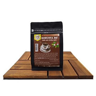 Cà Phê ROBUSTA BƠ -  (Gói 250g) - Chuyên Pha Phin - Hậu Đậm, Vị Đắng Mạnh Mẽ, Hương Bơ - Coffee New
