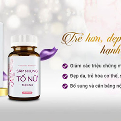 Sâm Nhung Tố Nữ Tuệ Linh (Hộp 30 Viên)