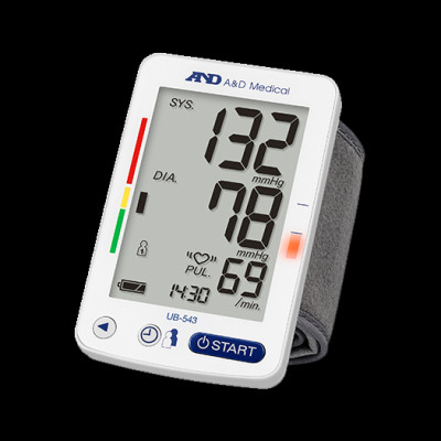 Máy Đo Huyết Áp Cổ Tay Tự Động AND UB-543