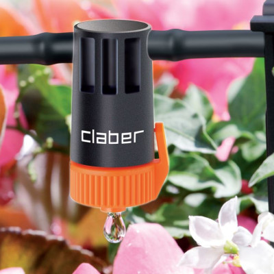 Đầu tưới nhỏ giọt đồng trục 0-10 l/h, 1 hộp/10 cái Claber 91218