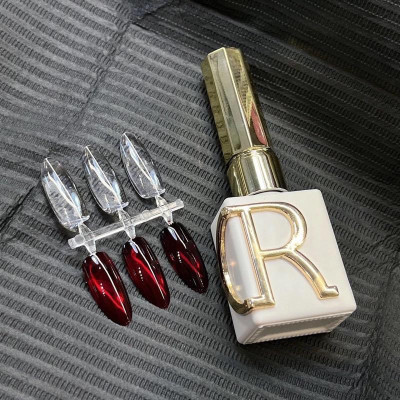 Sơn Thạch Đỏ Rượu Vang CR Số 10 Chai 15ml Cao Cấp Dirse Đỏ Vang Rực Rỡ Làm Nail Không Quá Đặc, Lên Màu Chuẩn Nữ