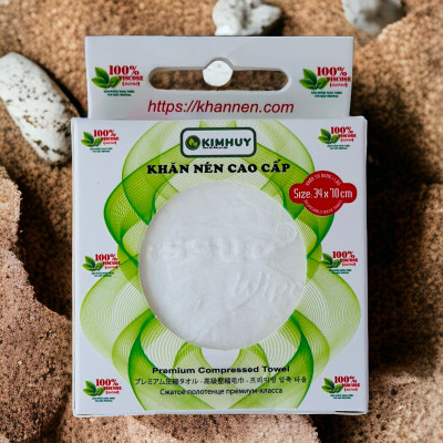Khăn nén du lịch cao cấp T.ssue (Size: 34*70cm). Gọn nhẹ tiện lợi, dùng cho các chuyến đi chơi xa, dã ngoại, thể thao