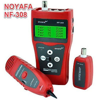 Máy test mạng NF-308 đo số mét cáp