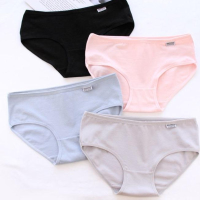 Combo 10 quần lót nữ cotton dáng trơn QL013