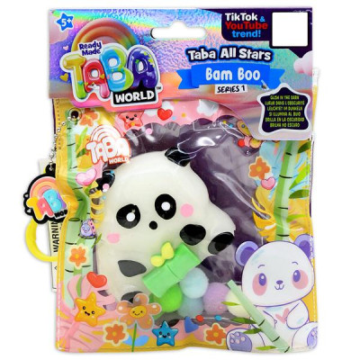 Đồ Chơi Móc Khóa Squishy - Taba World 855006-6L - Gấu Trúc