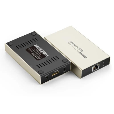 Ugreen UG40280MM116TK 120M Màu Vàng Bộ phát HDMI qua cáp Lan Cat 5E + 6 - HÀNG CHÍNH HÃNG