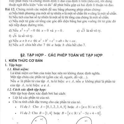 Sách - Phương Pháp Giải Toán Chuyên Đề Đại Số 10 (Biên Soạn Theo Chương Trình Giáo Dục Phổ Thông Mới - Dùng Chung Cho Các Bộ SGK Hiện Hành)