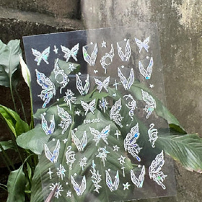 Tổng Hợp Mẫu Sticker 5D Làm Nail Cao Cấp Trang Trí Móng Cực Đẹp, Dễ Sử Dụng Tiết Kiệm Thời Gian Cho Nàng Yêu Thích Nail Nữ Women