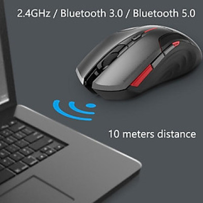 Chuột NEWMEN E500-Y/E500Lite Gaming không dây - Hàng Chính Hãng