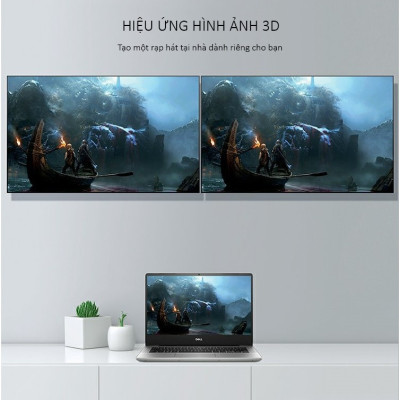 SOAIY Bộ Chia HDMI 1 Ra 2 Cổng UNITEK V116A Hỗ Trợ 4K Cao Cấp - Hàng Nhập Khẩu