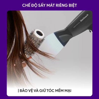 Máy sấy tóc Bluestone HDB-1846 , Công Suất 2100W , Hàng chính hãng