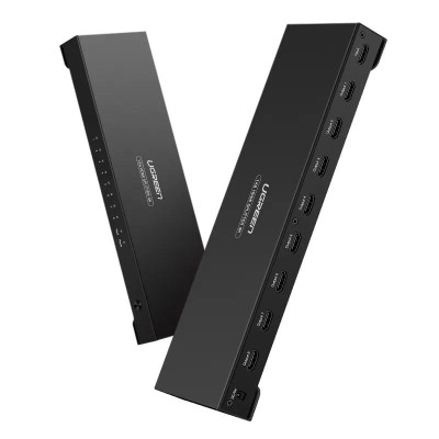 Ugreen UG4020340203TK Màu Đen Bộ chia HDMI 1 ra 8 hỗ trợ phân giải FULL HD - HÀNG CHÍNH HÃNG