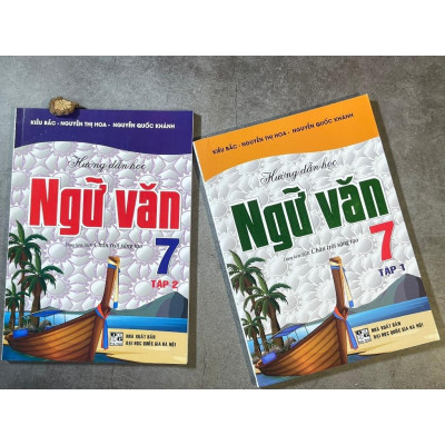 Sách - Hướng Dẫn Học Ngữ Văn 6 7 8 9 - Tập 1 + Tập 2 (Dùng Kèm SGK Chân Trời Sáng Tạo) - HA