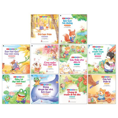 Sách - Bộ Sách Dạy Bé Học Nói (Bộ 10 Cuốn)