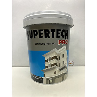 Sơn Nước Toa Supertech nội thất màu kem 8792_18L