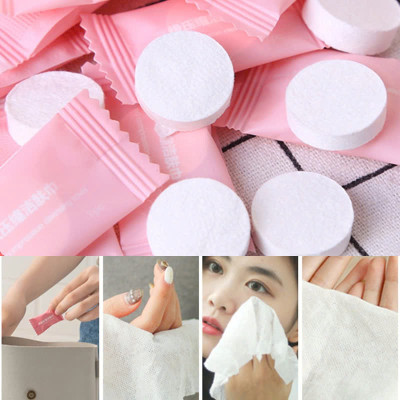 Combo 10 Khăn Giấy Nén Tiện Lợi Dạng Viên Kẹo Rất Tiện Khi Đi Du Lịch - HENRYSA