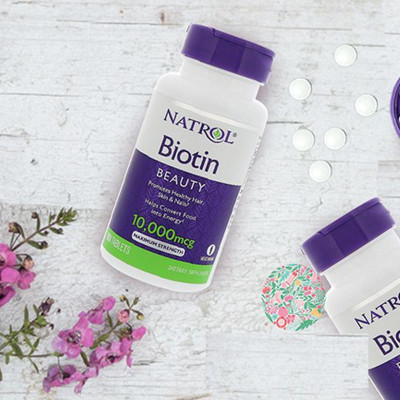 Hỗ trợ mọc tóc Natrol Biotin Beauty giúp tóc mọc nhanh dài, dày hơn, làn da rạng rỡ và móng tay chắc khỏe - OZ Slim Store