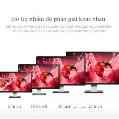 Ugreen UG11636VG101TK 30M màu Đen Cáp tín hiệu 2 đầu VGA - HÀNG CHÍNH HÃNG