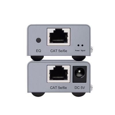 Bộ chuyển đổi HDMI qua lan 50/60 mét Dtech DT-7009C - Hàng Chính Hãng