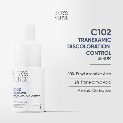 Sample Tinh chất Vitamin C102 hỗ trợ mờ thâm đỏ & chống oxy hóa C102 Tranexamic Discoloration Control Serum 5ml