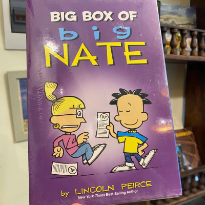Sách - Big Box of Big Nate: Big Nate Box Set Volume 1-4 by Lincoln Peirce | English Children Book