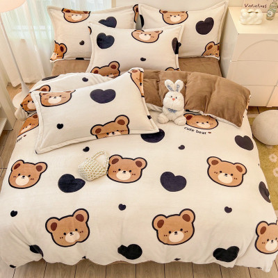 Set Bộ Vỏ Nỉ Nhung Tuyết Sữa 5D (15 Mẫu ) , Chất Nhung Mềm Êm, Giữ Ấm Tốt Cho Mùa Đông