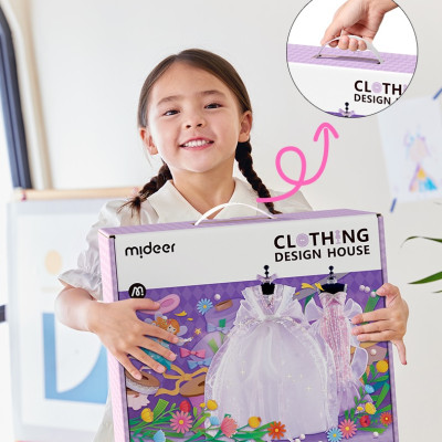 Bộ Đồ Chơi Thiết Kế Thời Trang Mideer Clothing Design House