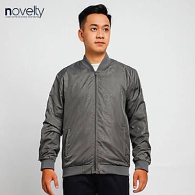 Áo jacket nam in chìm Novelty xám đậm 2203382