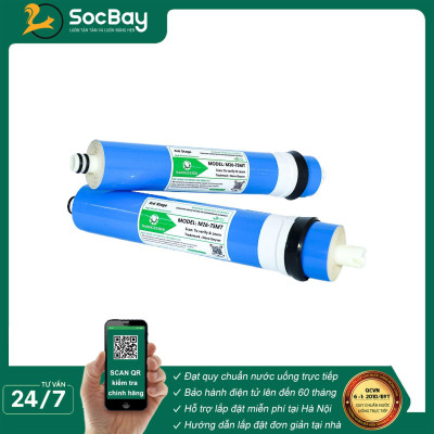 Màng RO Nano Geyser, Lõi lọc nước số 4 máy RO - Hàng Chính Hãng