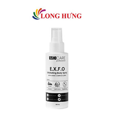 Xịt tẩy tế bào chết toàn thân MD CARE Exfoliating Body Spray (100ml) - Hàng chính hãng