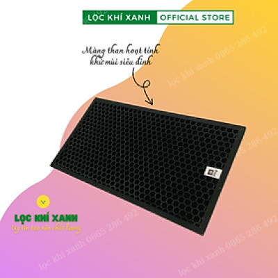 Màng lọc Hepa cho Daikin MCK70, Daikin TCK70, Daikin ACK70. Màng than hoạt tính. Màng mới 100% khử mùi diệt khuẩn. Hàng nhập khẩu