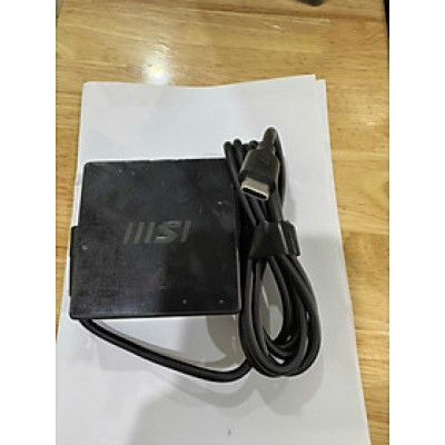 Sạc dành cho (adapter fit) Laptop MSI Summit E16 Flip A12UDT-010NL A21-100P1A cord 100w type-C hàng nhập khẩu