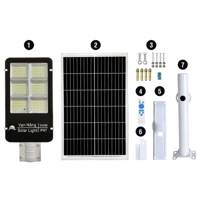 ĐÈN ĐƯỜNG NĂNG LƯỢNG MẶT TRỜI VẠN NĂNG SOLAR 300w