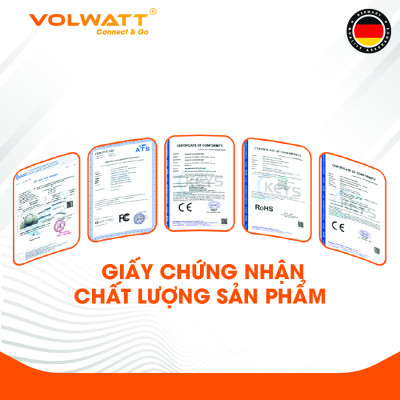 Củ sạc nhanh Volwatt GE-30G-C Super Fast Charger dùng cho iPhone/ Samsung/ OPPO... (30W, Type C, PD/ QC3.0 Quick charger) - Hàng chính hãng - Bảo hành 12 tháng