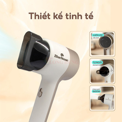 Máy sấy tóc Bluestone HDB-1831 - Hàng chính hãng