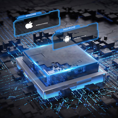 Tẩu sạc ô tô đa năng 105W Choetech TC0033 tích hợp cáp sạc rút Type C và đầu nối iP - Hàng chính hãng