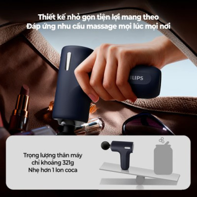 Máy Massage Cầm Tay Philips PPM7319 Hàng chính hãng
