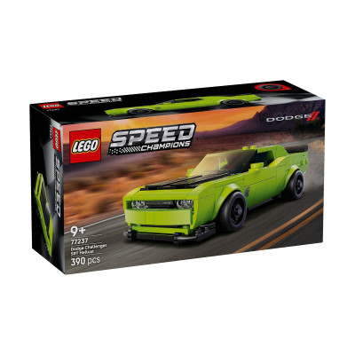 LEGO SPEED CHAMPIONS 77237 Đồ Chơi Lắp Ráp Xe Thể Thao Dodge Challenger SRT Hellcat (390 Chi Tiết)