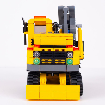 Đồ Chơi Lắp Ráp Máy Xúc Đào Thủy Lực 2 Trong 1 - Hydraulic Excavator - Toys&Joys 8632 (268 Mảnh Ghép)
