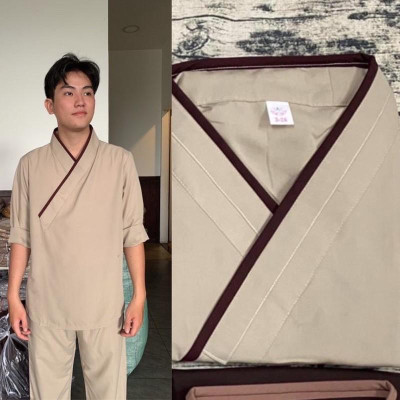 ĐỒ LAM ĐI CHÙA  Mẫu Chéo Nhật Nam SS1