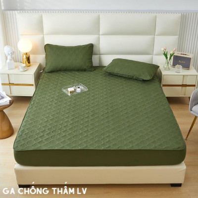 Ga chống thấm ép nhiệt tặng kèm 2 vỏ gối