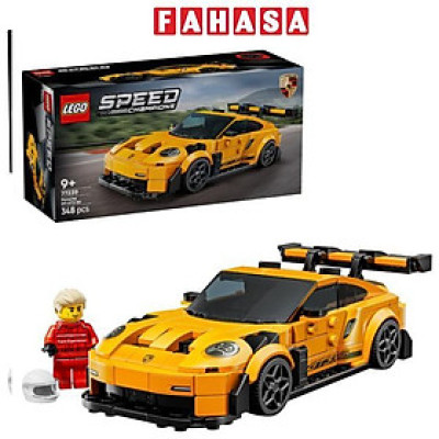 Đồ Chơi Lắp Ráp Siêu Xe Porsche 911 GT3 RS Phiên Bản V29 - Lego Speed Champions 77239 (348 Mảnh Ghép)