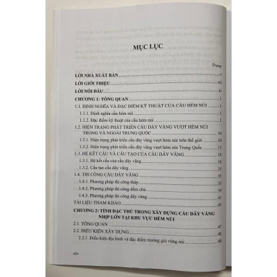 Sách - Xây Dựng Và Bảo Trì Cầu Dây Văng Nhịp Lớn Trong Hảm Núi (Tập 2)