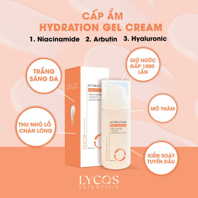 Combo TAM BA TOÀN DIỆN Lycos: Tinh Chất Peel Lycos – Gel Cấp Ẩm Lycos – Kem Chống Nắng LYCOS