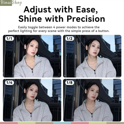 Ulanzi SL01 / SL02 / SL03 - Đèn Flash Mini GN08 Đế Gắn Hotshoe Dành Cho Máy Ảnh S.ony, C.anon, N.ikon, P.anasonic, O.lympus, F.ujifilm- Hàng chính hãng