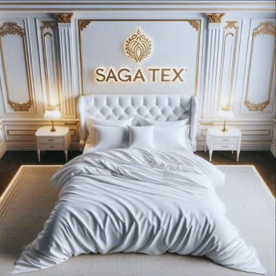 Bộ Ga Gối Tiêu Chuẩn Khách Sạn 5 Sao SAGATEX, 3 Sản Phẩm, Mềm Mịn, Nằm Mát, Sang Trọng