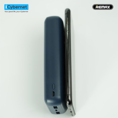 Sạc dự phòng 20000mAh sạc nhanh không dây 15W Remax RPP-207 sạc nhanh 22.5W QC3.0 - Hàng chính hãng