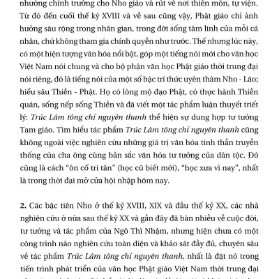 Trúc Lâm Tông Chỉ Nguyên Thanh Trong Văn Học Phật Giáo Việt Nam